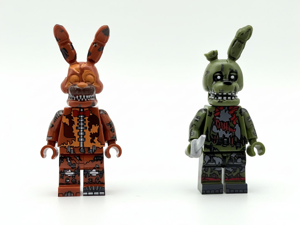 Five Nights at Freddy's Custom Horror Minifigures