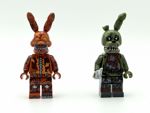 Five Nights at Freddy's Custom Horror Minifigures