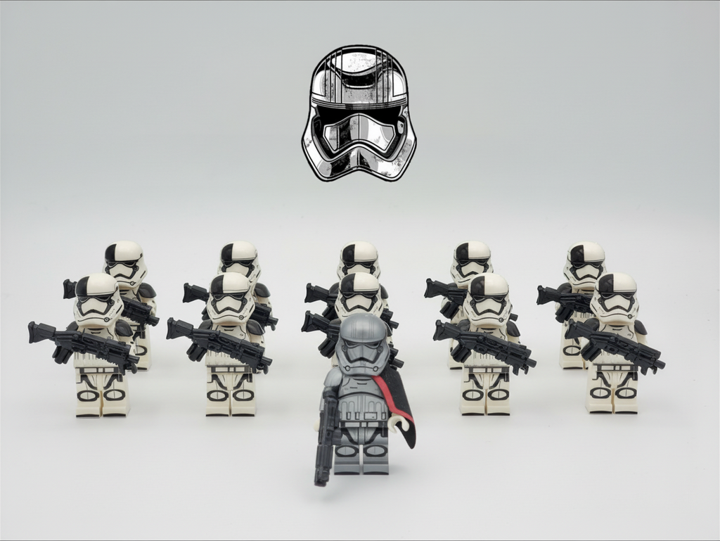 Star Wars Captain Phasma Stormtrooper Executioner Army 11 Minifigures Set