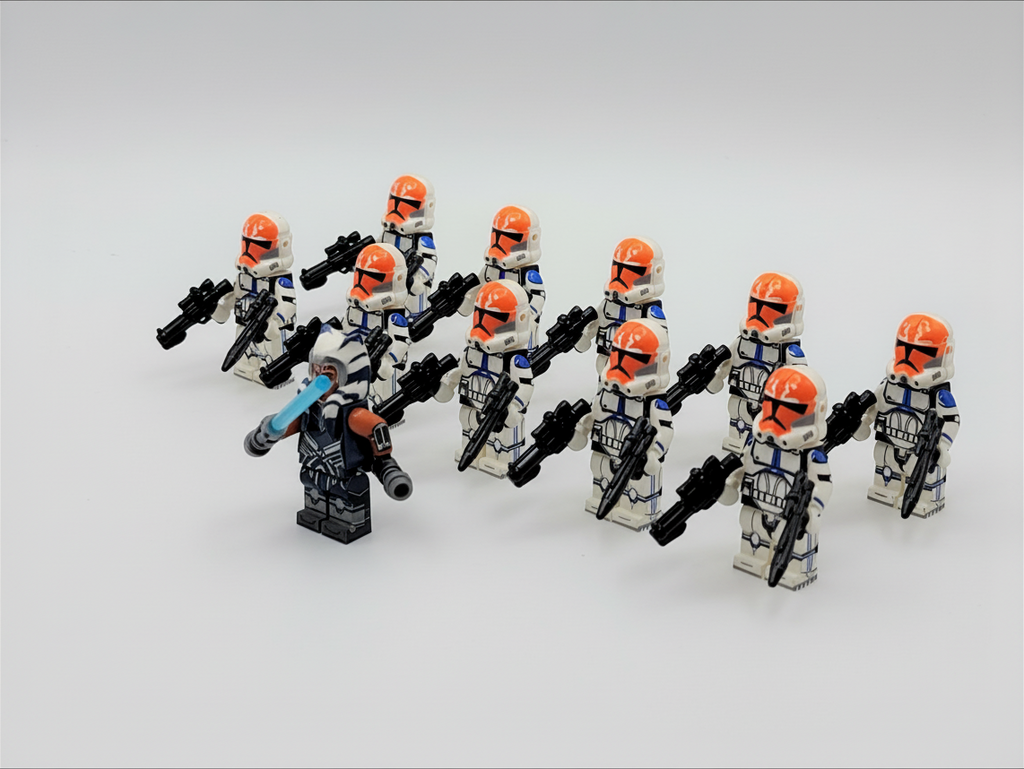 Star Wars 332nd Ahsoka Tano Phase 2 Clones Army 11 Minifigures Set