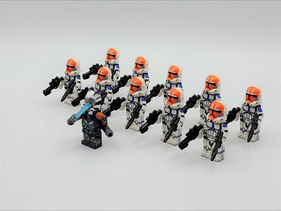 Star Wars 332nd Ahsoka Tano Phase 2 Clones Army 11 Minifigures Set