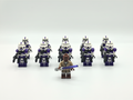 Star Wars Mace Windu 187th Legion Clone Troopers Minifigures Set 11pcs