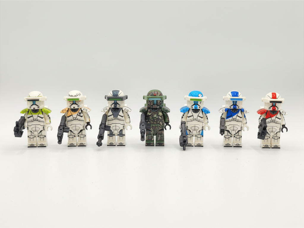 Star Wars Clone Commandos Delta Squad + Assortment 13x Minifigures Set