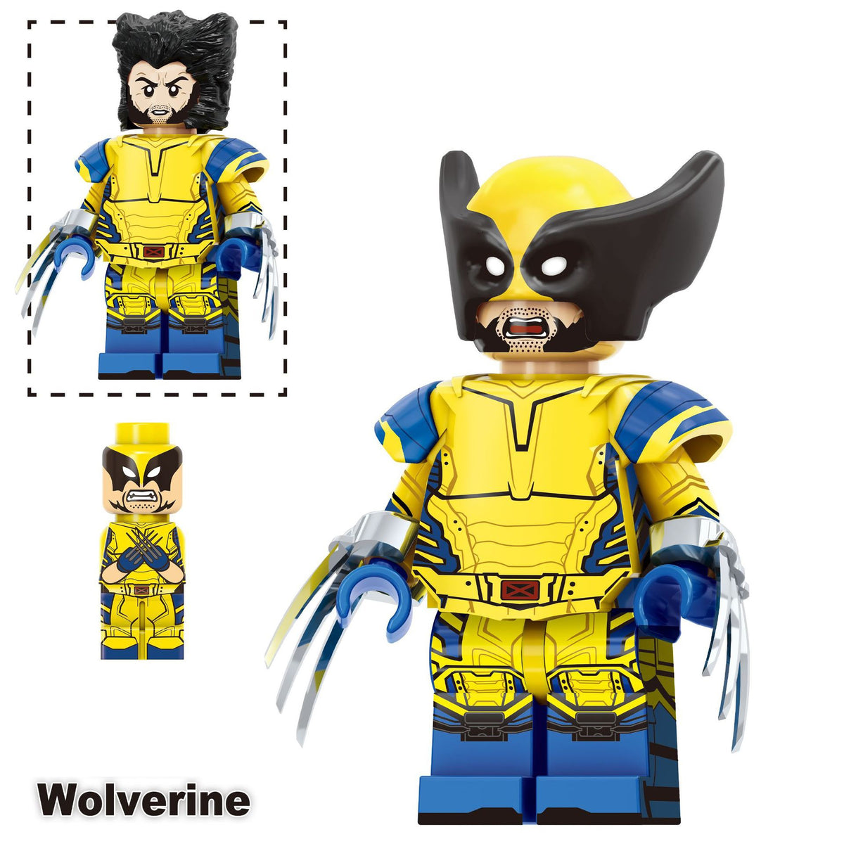 Deadpool  & Wolverine Movie Series Custom Minifigures Set TV