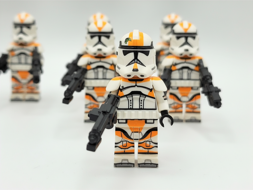 Star Wars Commander Cody Waxer and Boil 212th Attack Battalion Custom Armored Clone Troopers Set