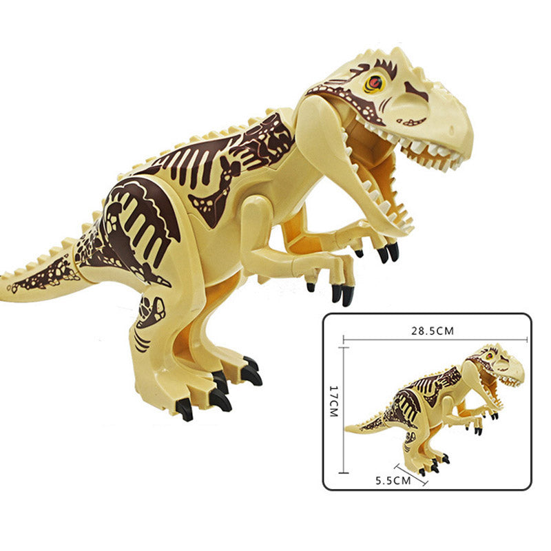 Yellow Indominus Rex 6 inch Tall Dinosau
