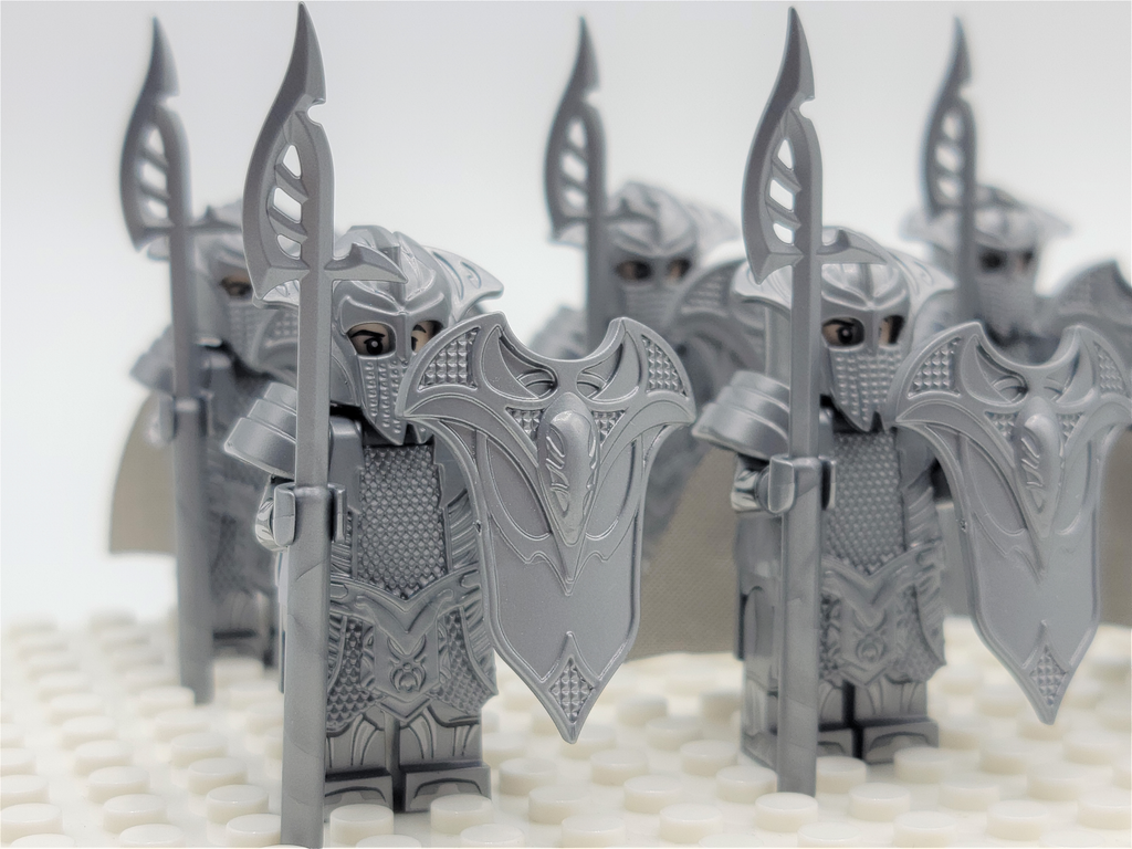 LOTR Mirkwood Elven Guards Spears Infantry Army 10 Minifigures Set