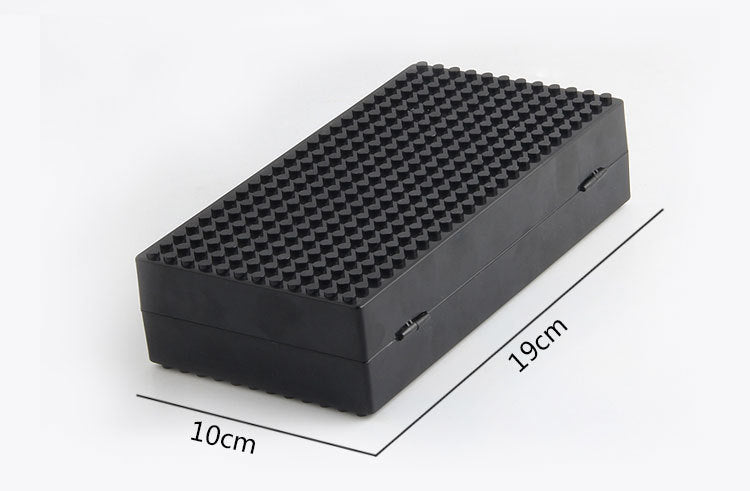 Minifigures Carry Case Foldout Display Black
