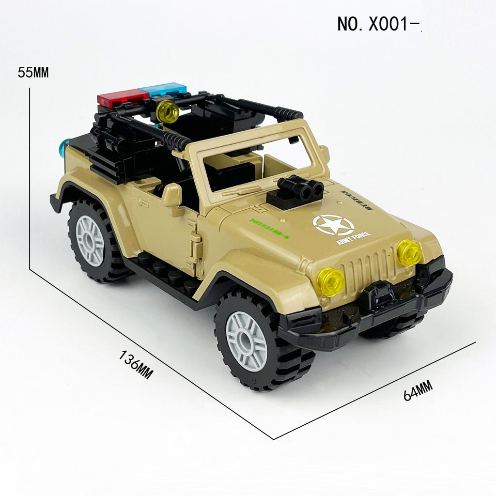 Army Special Forces 20 Custom Minifigures + Jeep - L41