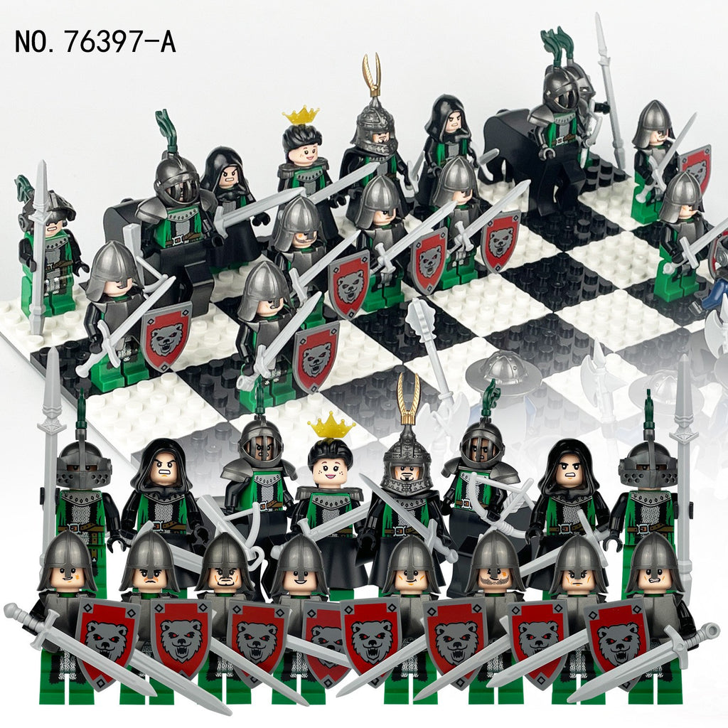Medieval Knights and Soldiers Lot 16pcs - 76397-A