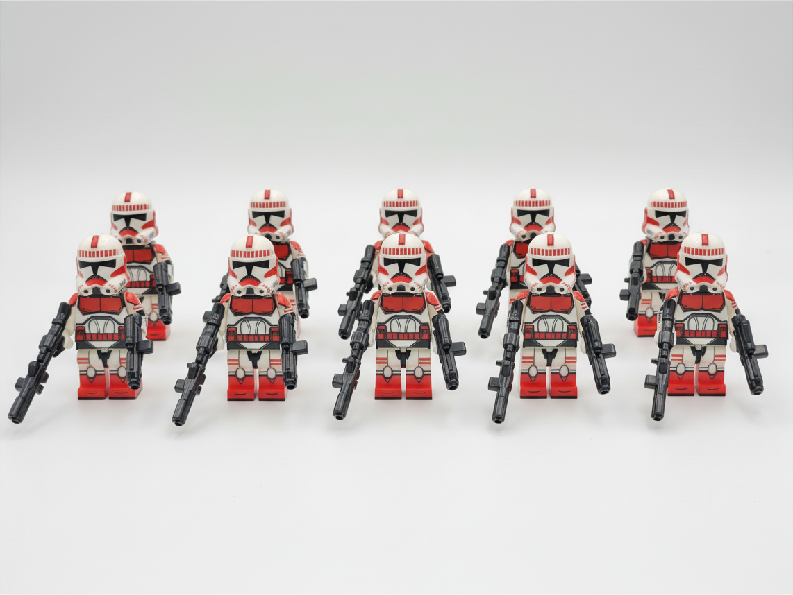 Star Wars Coruscant Guards Clone Troopers Minifigures Set