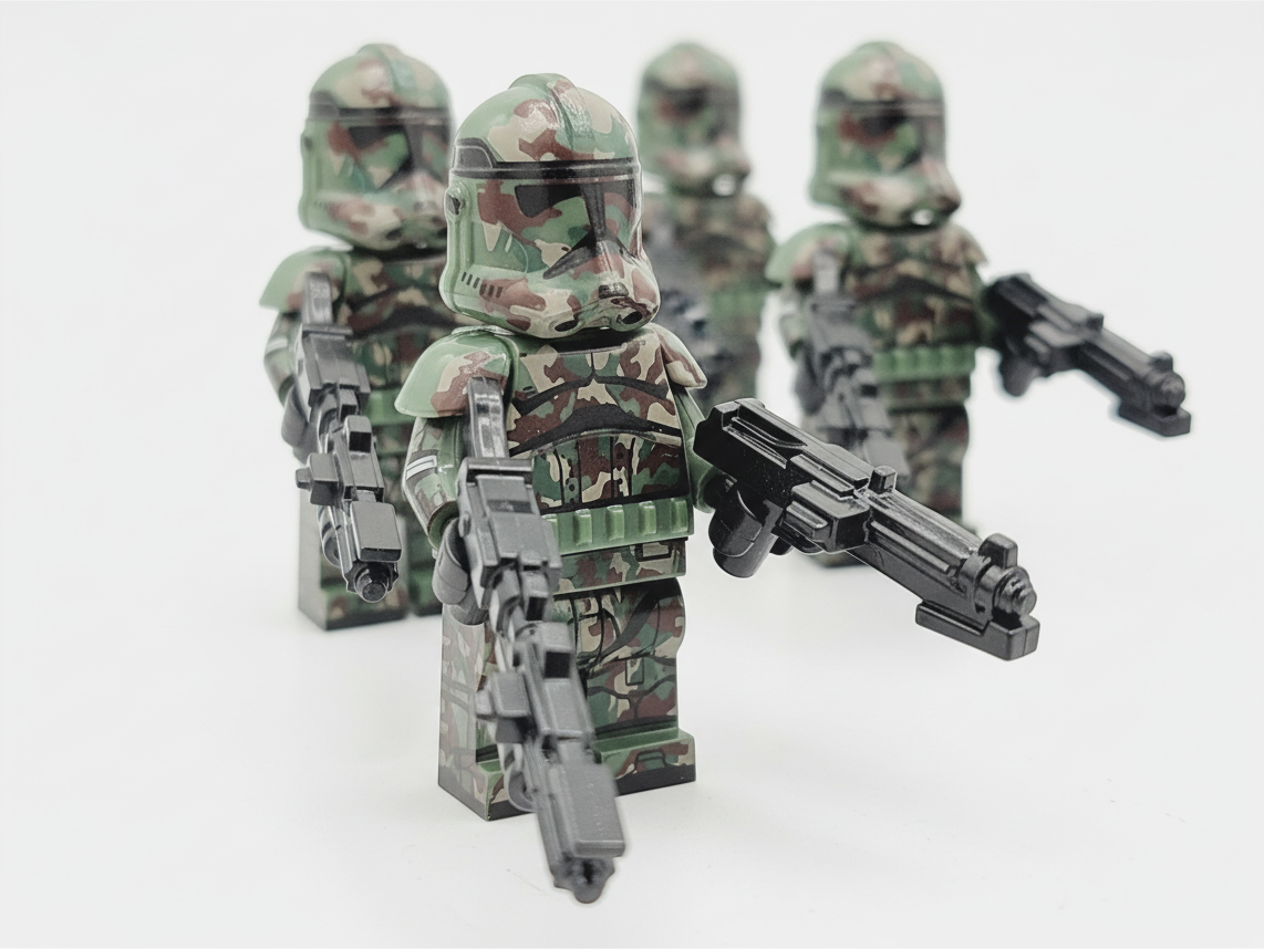 Star Wars Commander Gree Kashyyyk Custom Clones x11 Minifigures Set