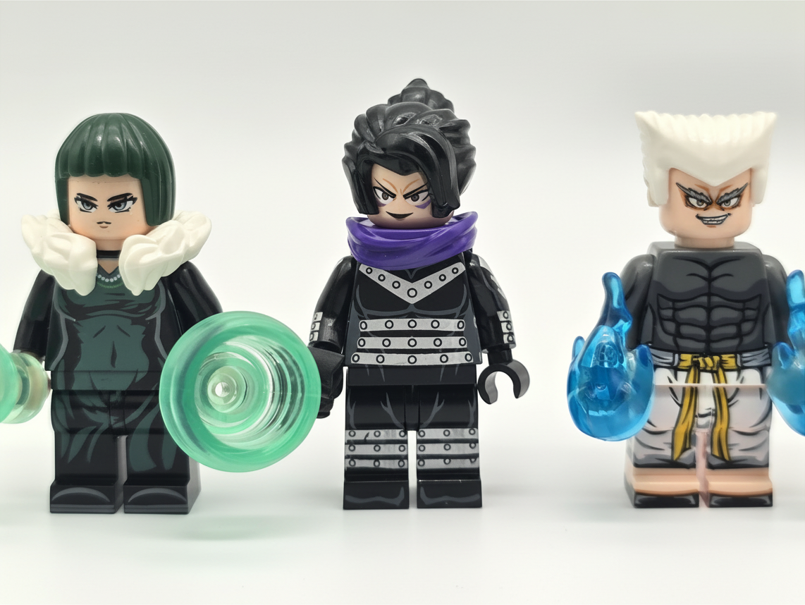 One Punch Man Custom Anime Minifigures 8pcs Set