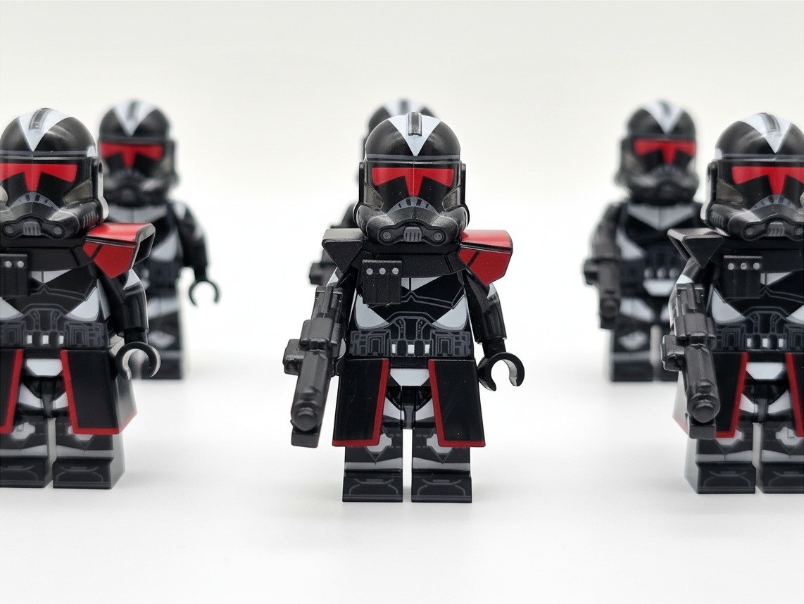 Star Wars Shadow Clone Troopers Minifigures Set