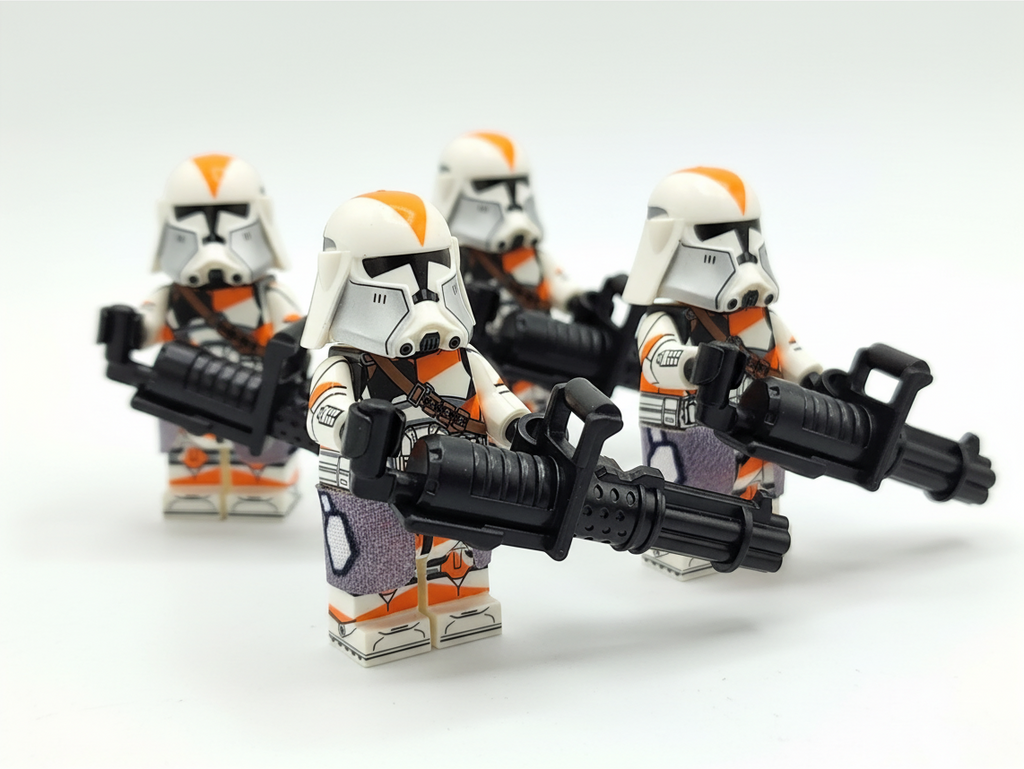 Star Wars 212th Phase 2 Heavy Clone Troopers Custom Minifigures Set
