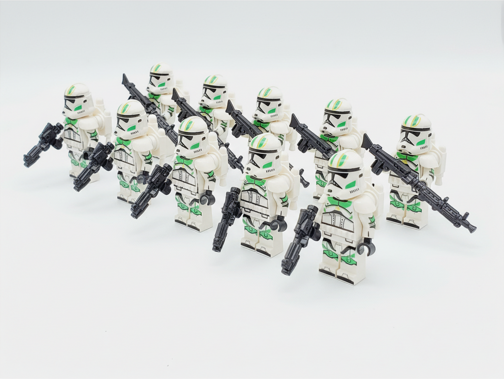 Star Wars Horn Company Armored Clones  x10 Minifigures Set