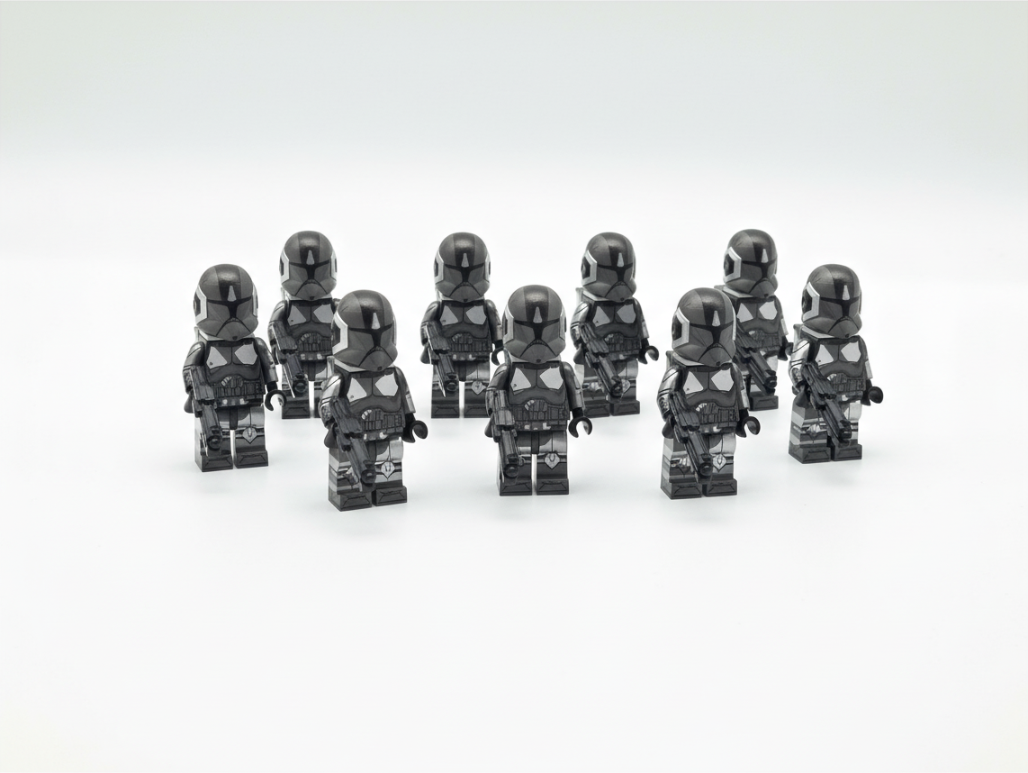 Star Wars Stealth Special Ops Clone Troopers Minifigures Set