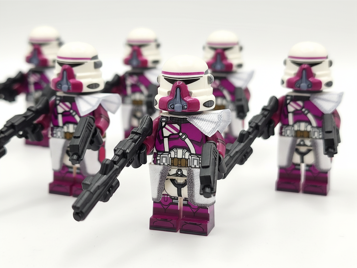 Star Wars 21st Nova Corps Airborne Paratroopers Custom Minifigures Set WM