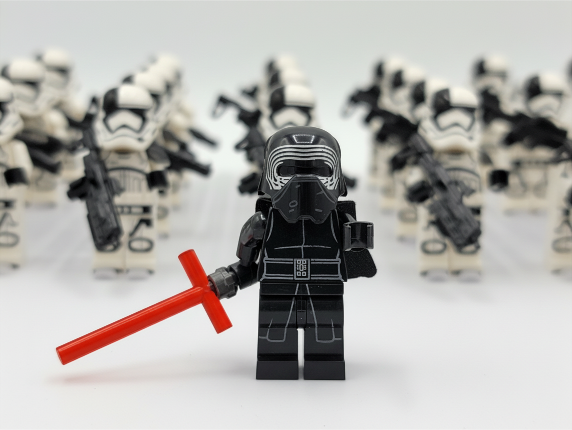 Star Wars Kylo Ren Captain Phasma First Order Stormtroopers Army Set 22pcs Set