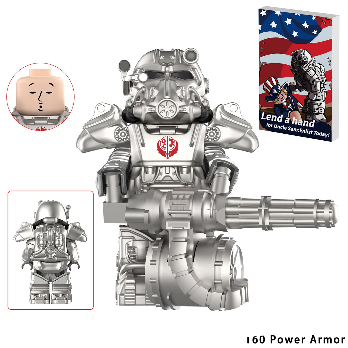 Fallout Power Armor Assortment Custom Minifigures W 1