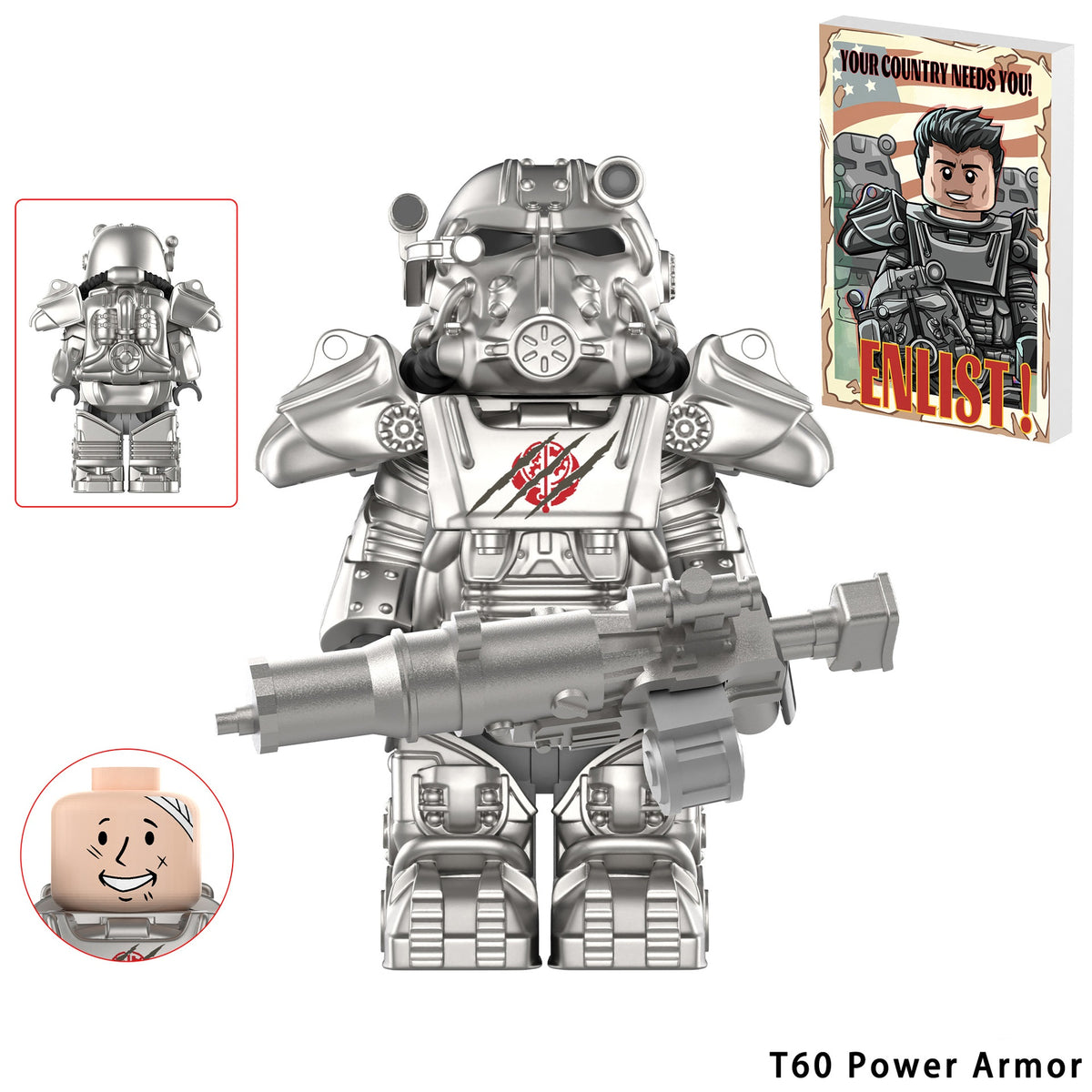 Fallout Power Armor Assortment Custom Minifigures W 1