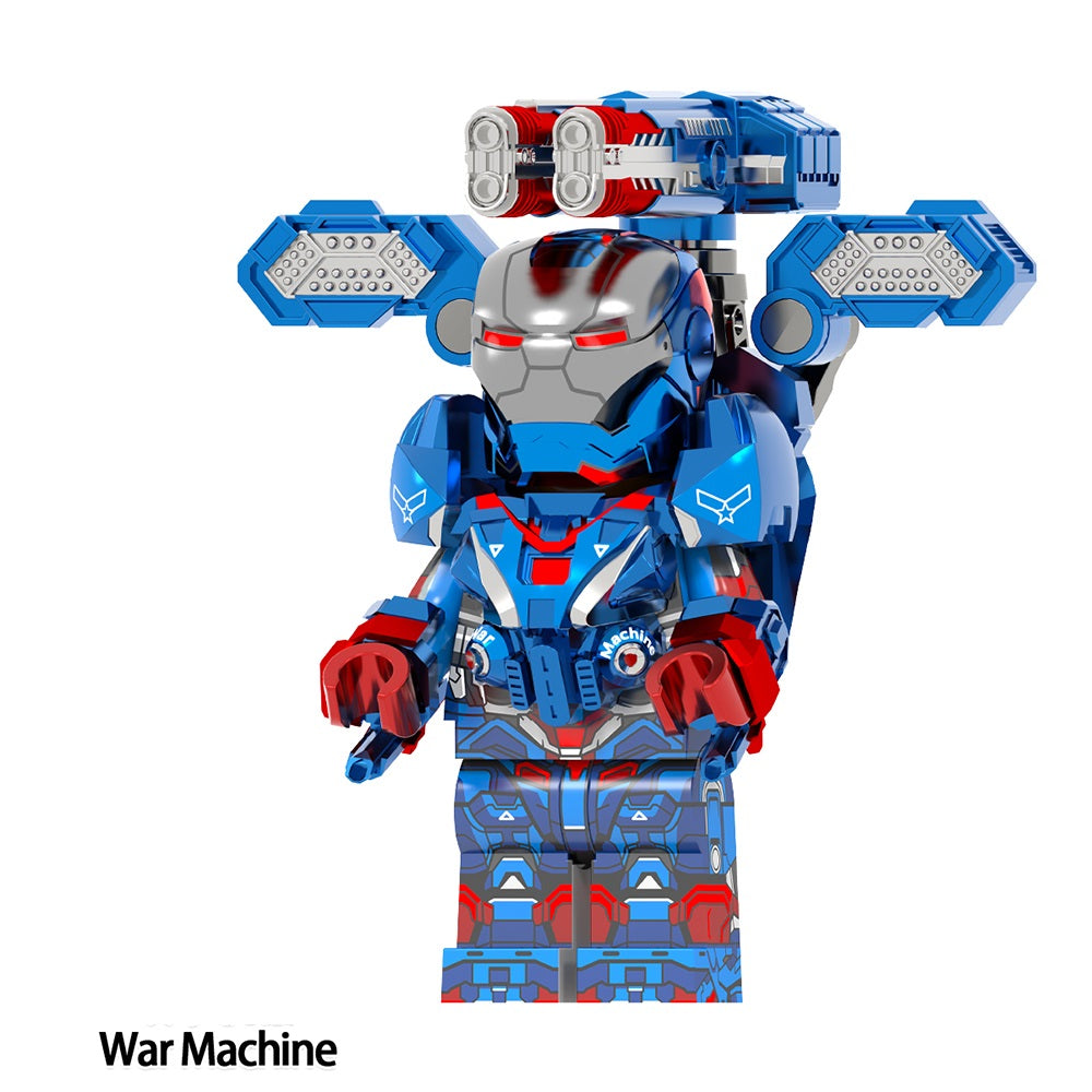 Marvel Super Heroes Iron Man War Machine Custom Minifigures