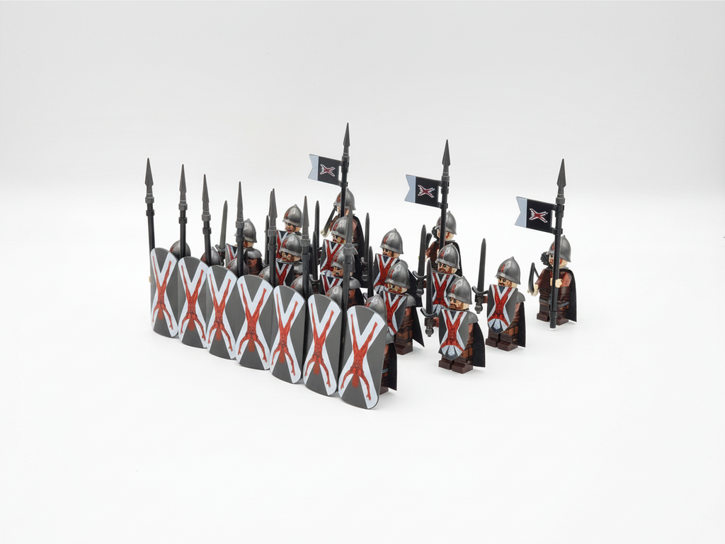 Game of Thrones House Bolton of the Dreadfort Army Custom Minifigures Set