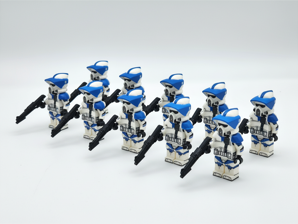 Star Wars 501st ARF Clone Troopers Custom Minifigures XH