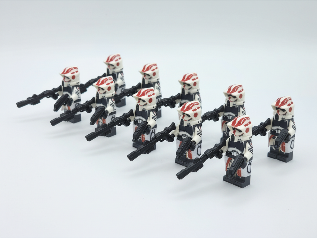 Star Wars Coruscant K9 Security Unit ARF Troopers Custom Minifigures