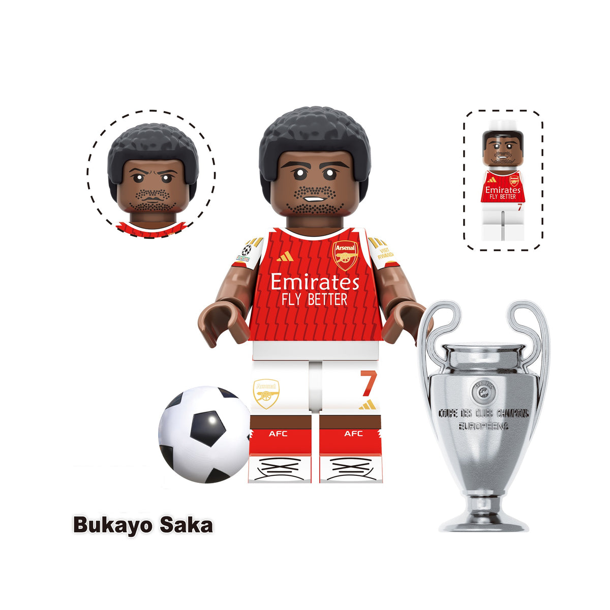 Soccer Football FIFA World Cup Custom Minifigures