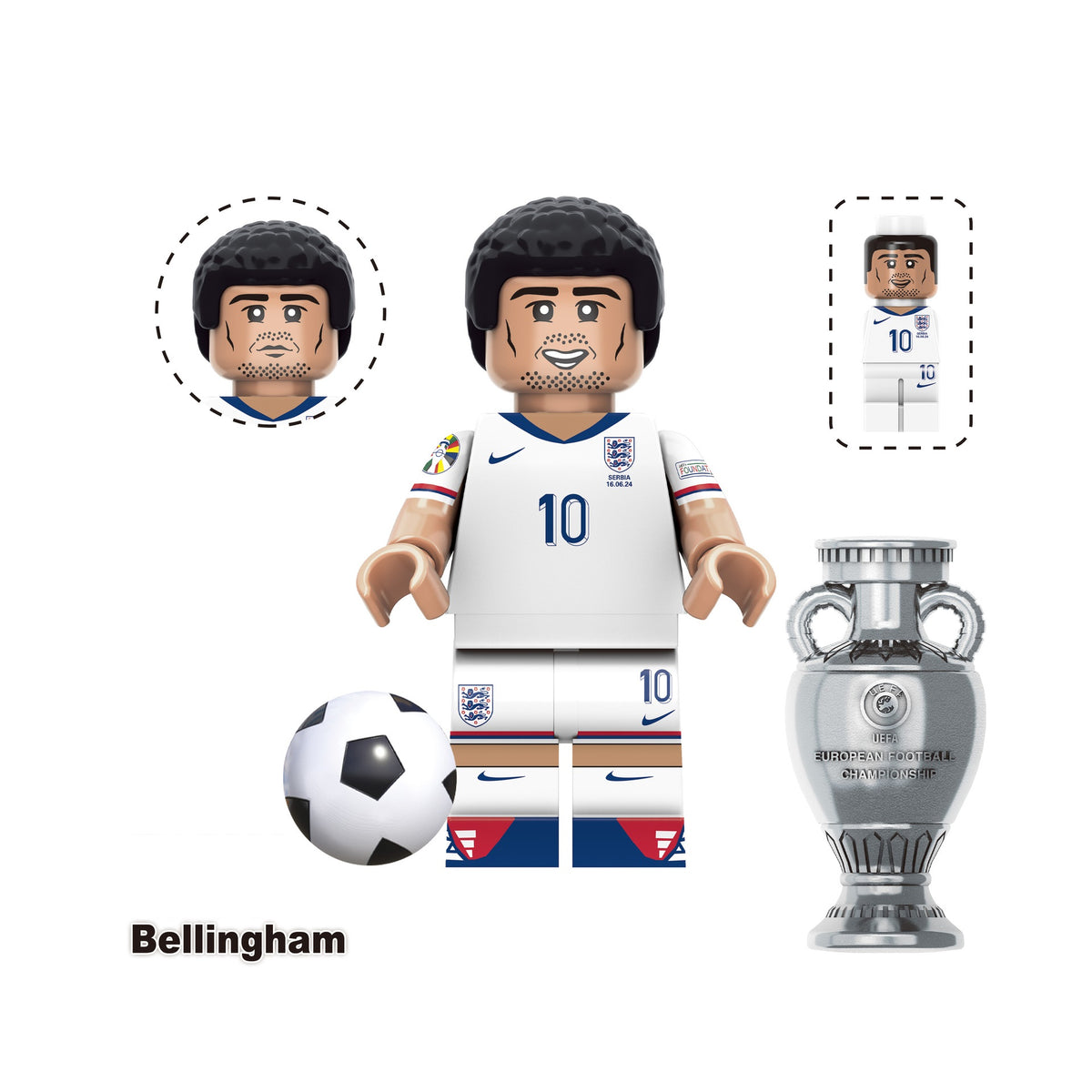 Soccer Football FIFA World Cup Custom Minifigures