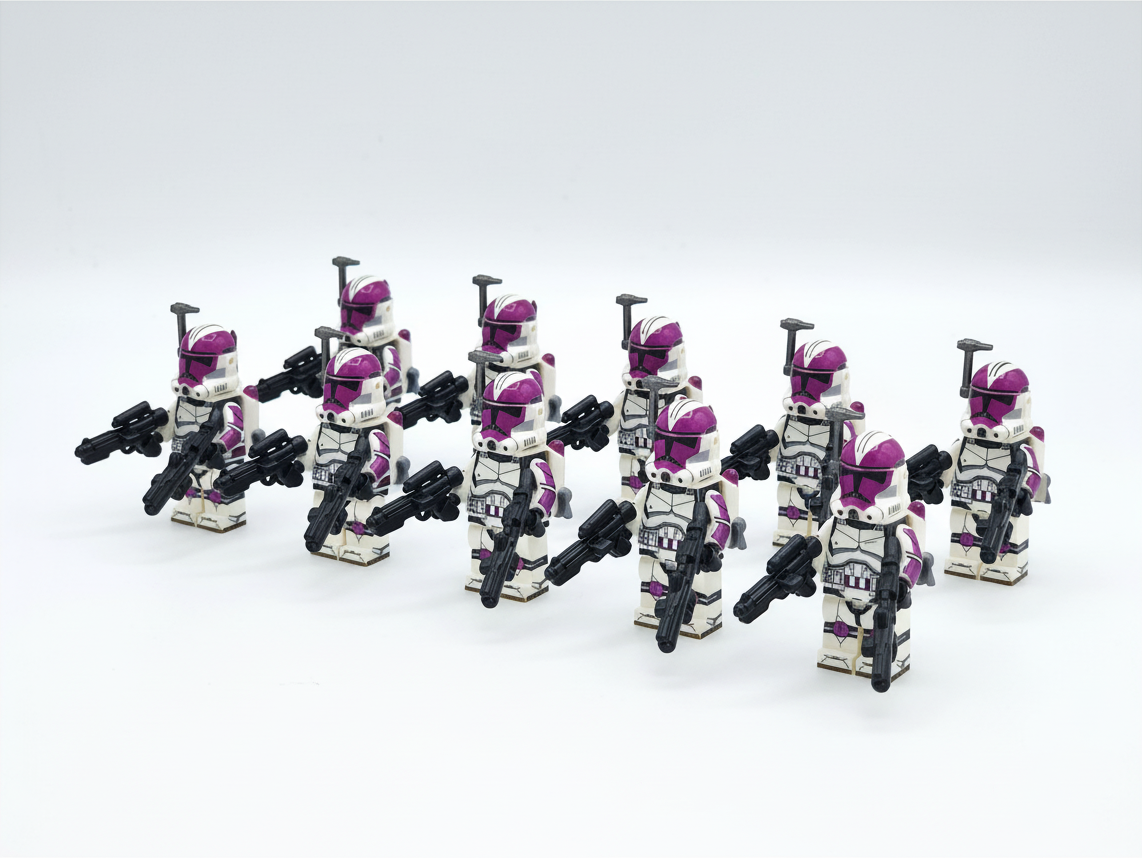 Star Wars 21st Nova Corps Troopers Custom Minifigures Set WM