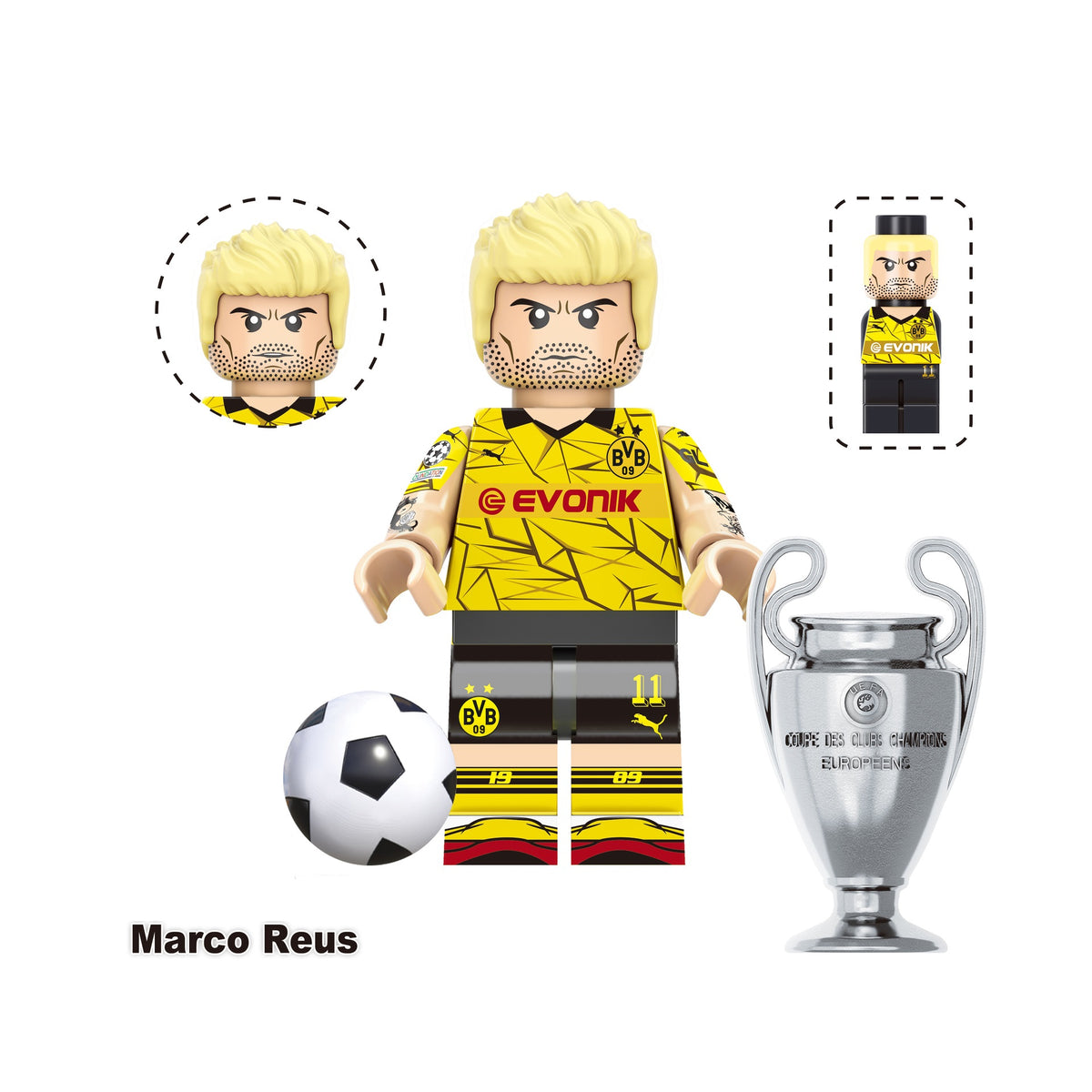 Soccer Football FIFA World Cup Custom Minifigures