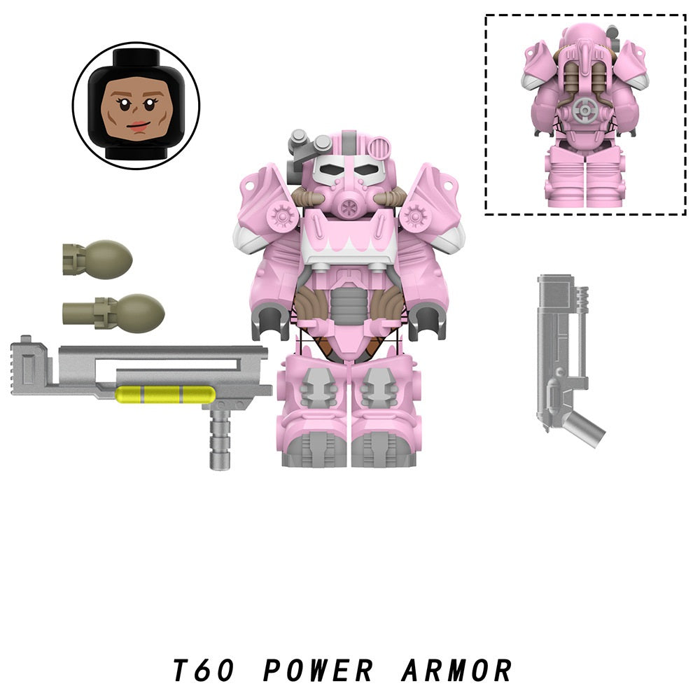 Fallout TV Series Custom Minifigures Power Armor Set 2