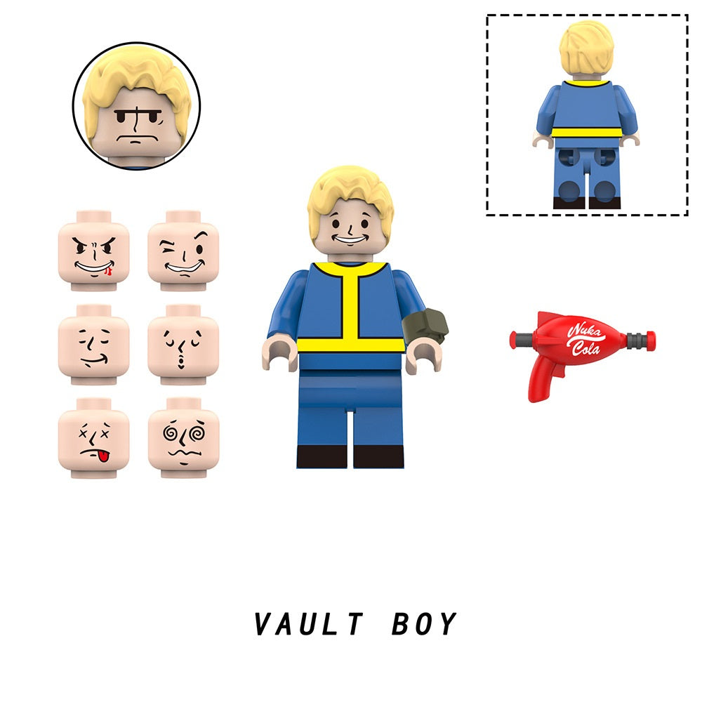 Fallout TV Series Custom Minifigures Power Armor Set 2