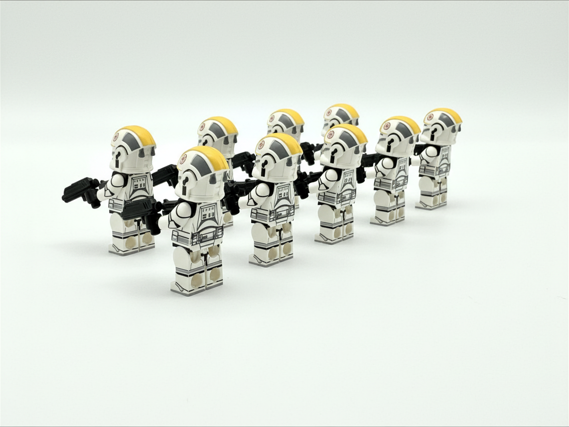 Star Wars Phase 1 Clone Pilot Troopers Minifigures Set