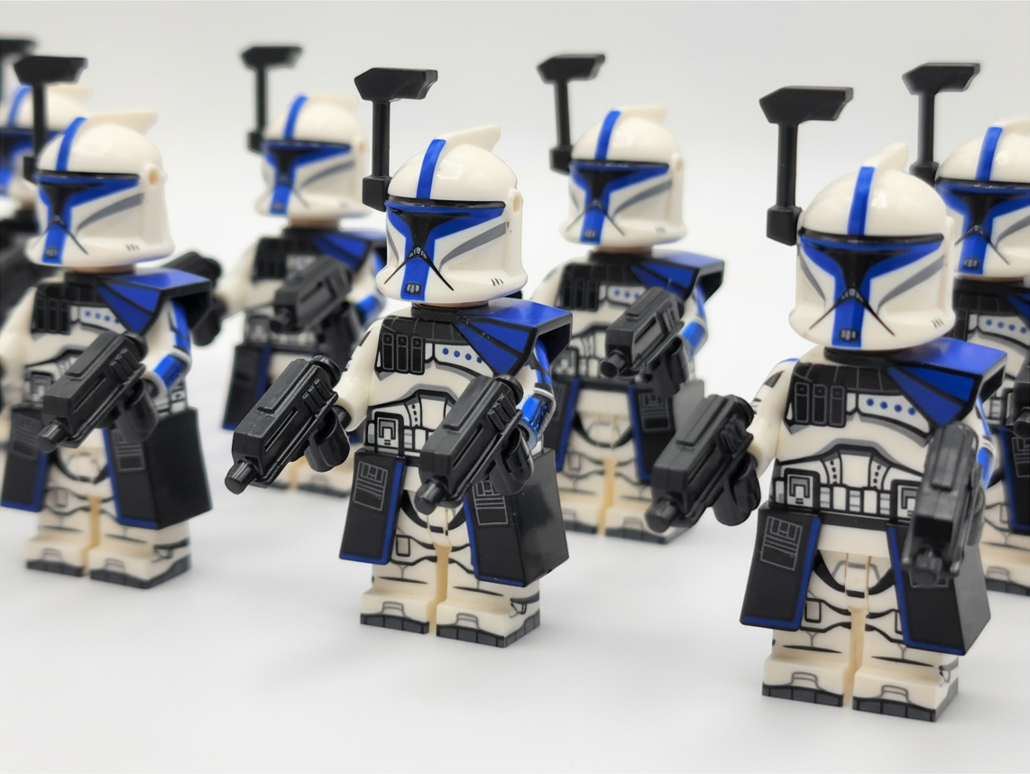 Star Wars Phase 1 Captain Fordo, Rex, Fives and ARC Troopers Custom Minifigures  x13