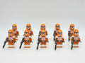 Star Wars Phase 2 Bomb Squad Clone Troopers Custom Minifigures Set