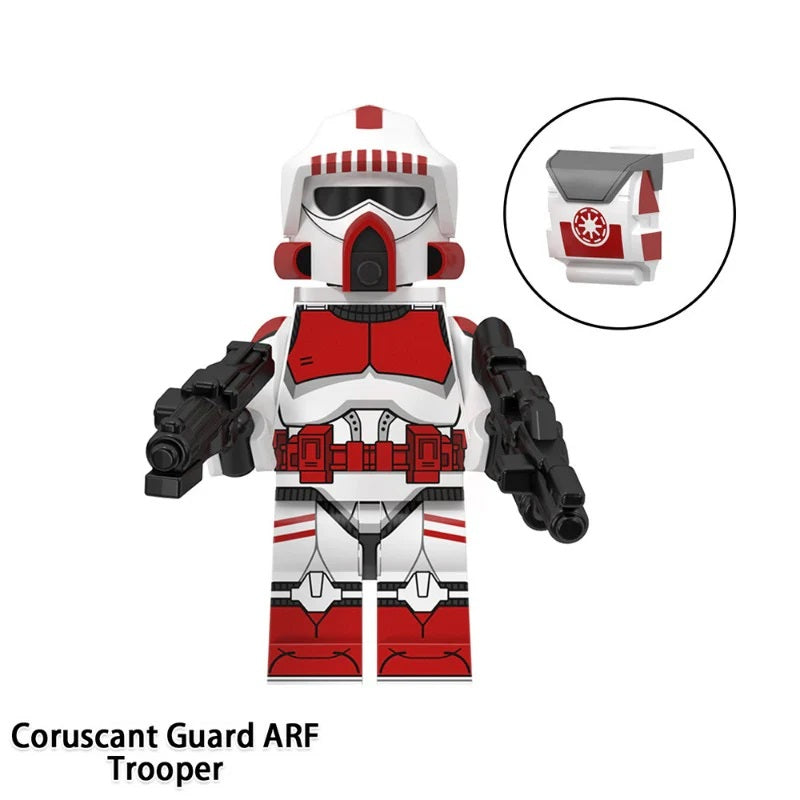 Star Wars Coruscant Guards Assortment Custom Minifigures Assortment Set 9pcs