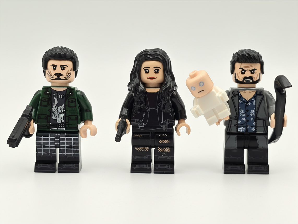 The Boys Custom Minifigures Set 7pcs XH