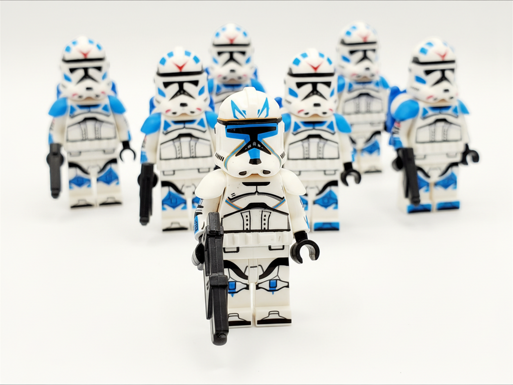 Star Wars Captain Rex 501st Jet Troopers Army 11 Minifigures Set