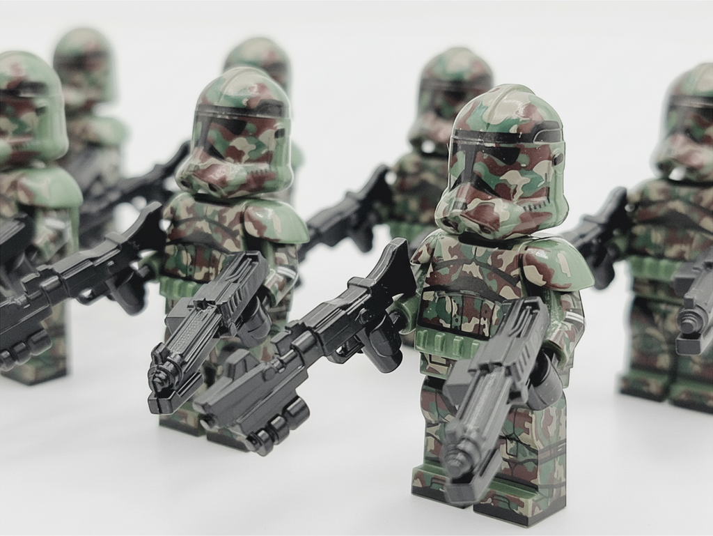 Star Wars Commander Gree Kashyyyk Custom Clones x11 Minifigures Set