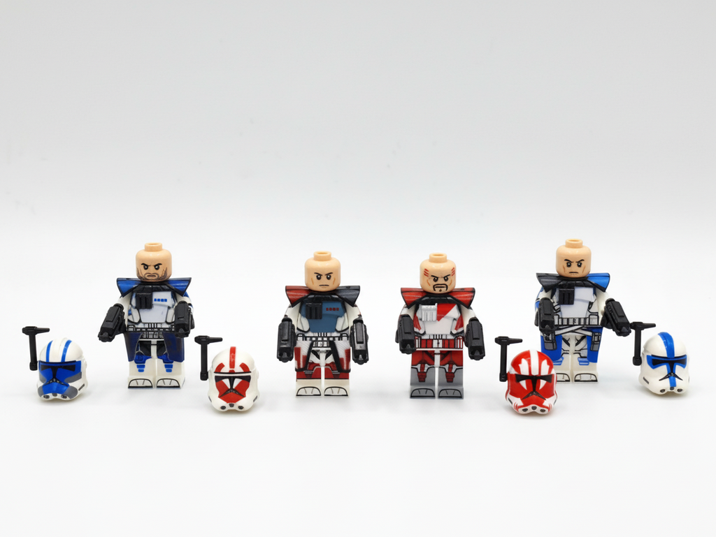 Star Wars ARC Troopers Dredd Alpha Seven Ganch 4 Minifigures Set