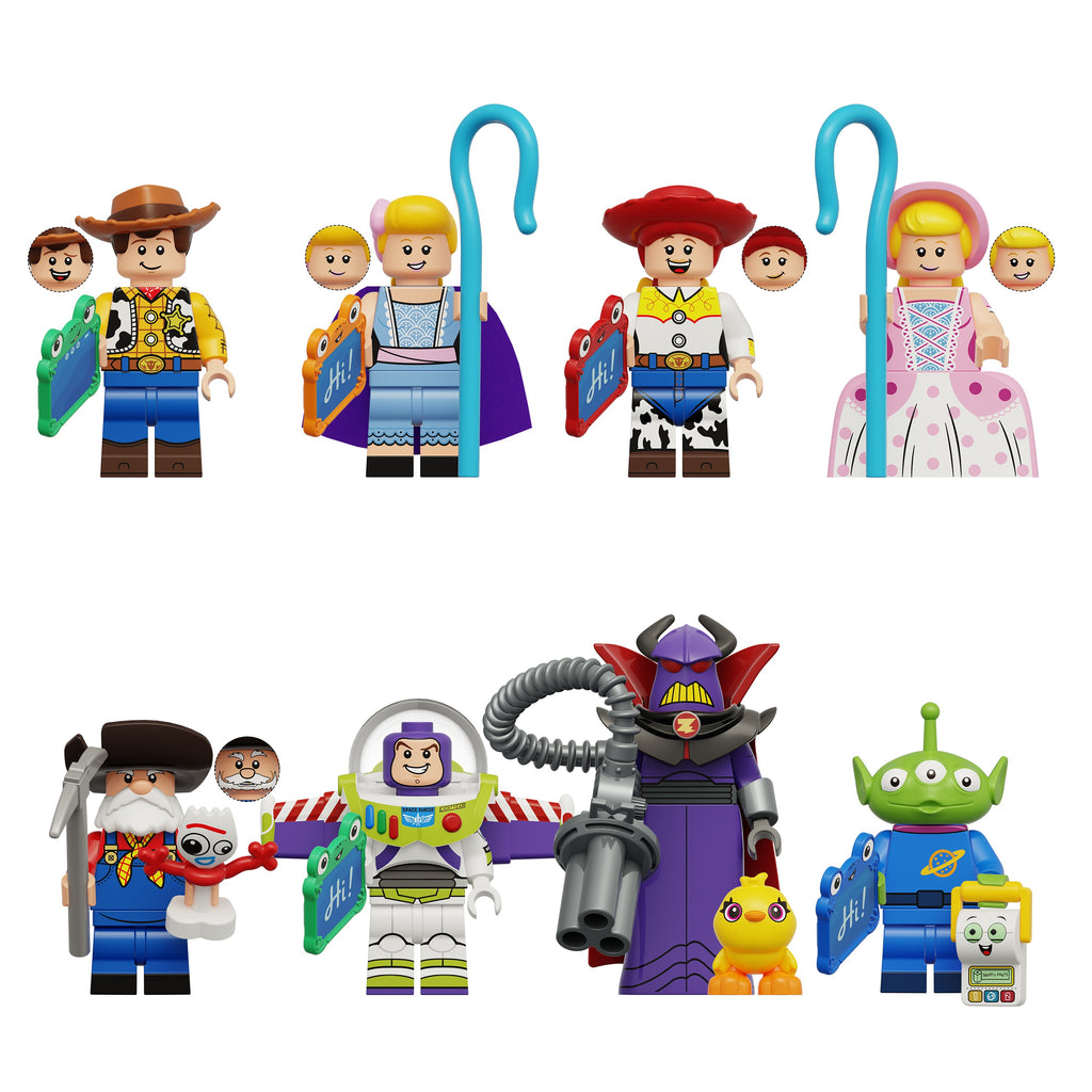 Toy Story 5 Custom 8 Minifigures Assortment Set KT