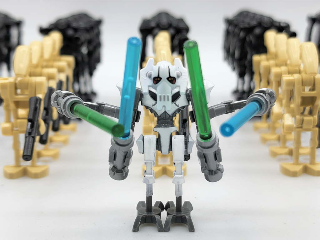 Star Wars General Grievous Battle Droid + Super Battle Droids 43 Minifigures Set