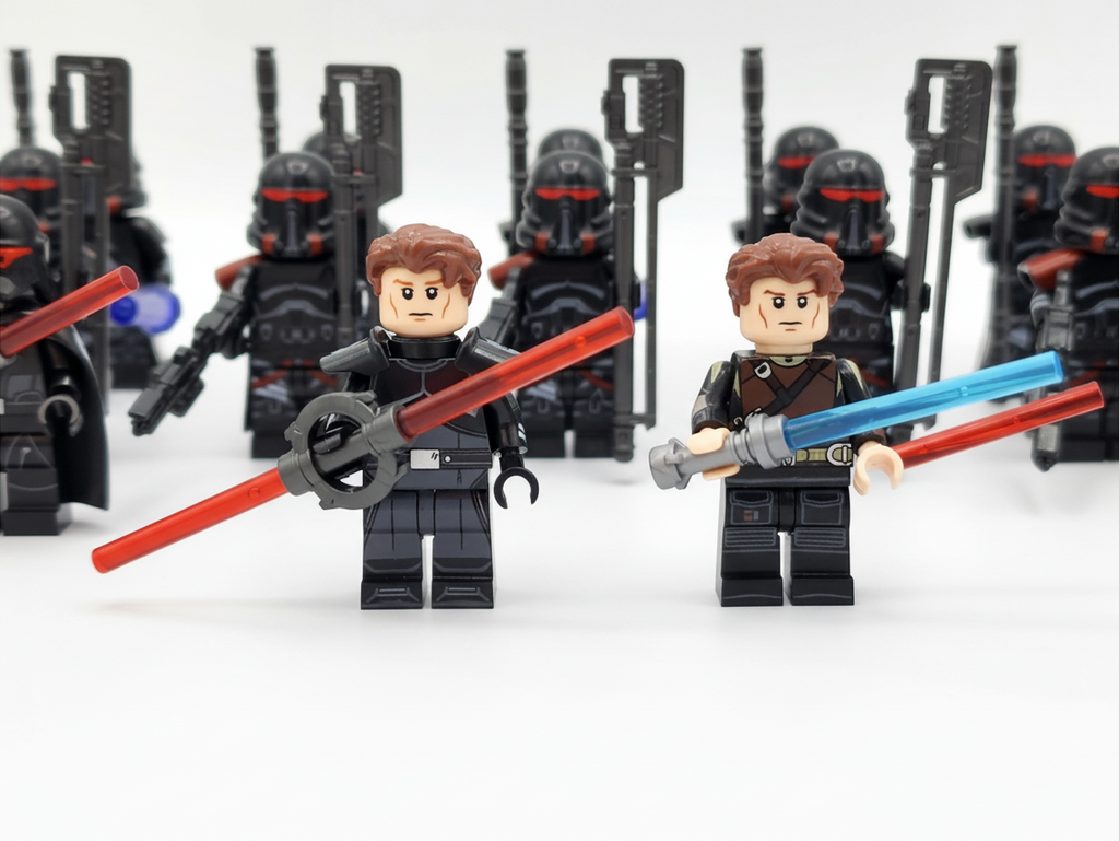 Star Wars  Fallen Order Kal Kestis, Sisters, Purge Troopers Custom 14 Minifigures Set