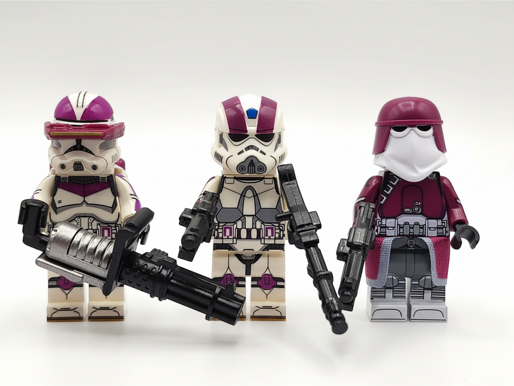 Star Wars 21sts Commander Bacara Nova Corps Custom Minifigures Assortment Set 8pcs