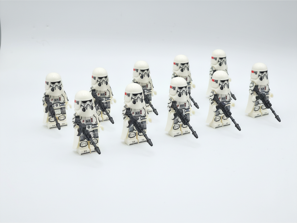 Star Wars Imperial Flametroopers Custom Minifigures Set