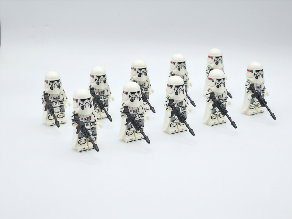 Star Wars Imperial Flametroopers Custom Minifigures Set