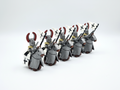 Mounted Teutonic Knights Armored Warhorse Set 10pcs XH